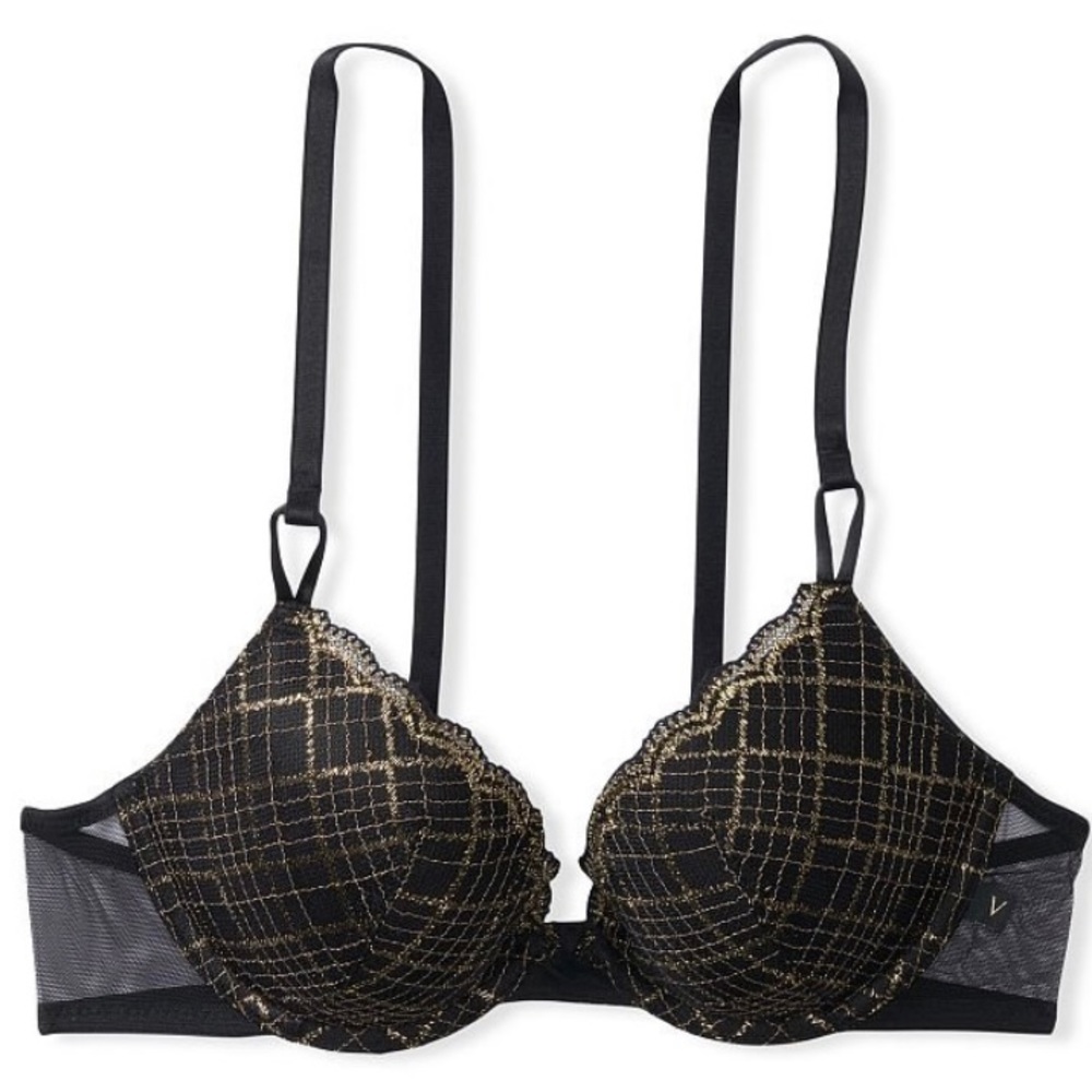 VS 🎀 Sexy Tee Lace Push-Up Bra 38B